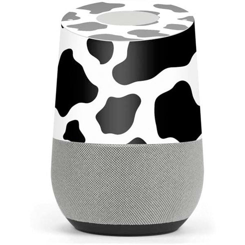 Cow Print Google Home Skin